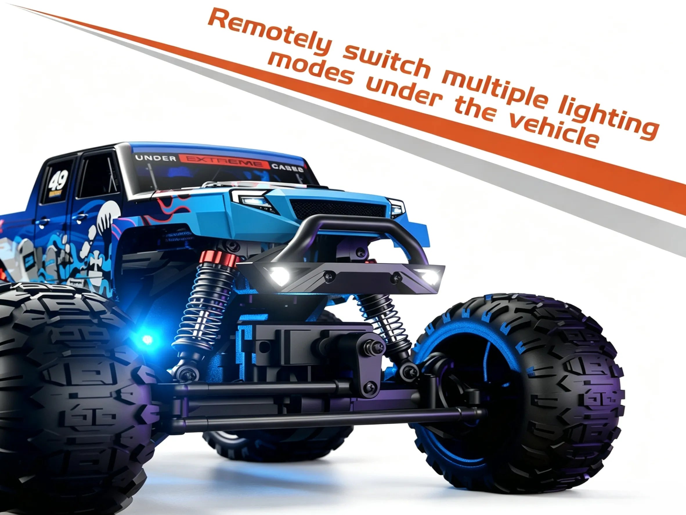 All Terrain Off-Road RC Monster Truck 1:18 4WD Tough Climbing ZD-pro RC