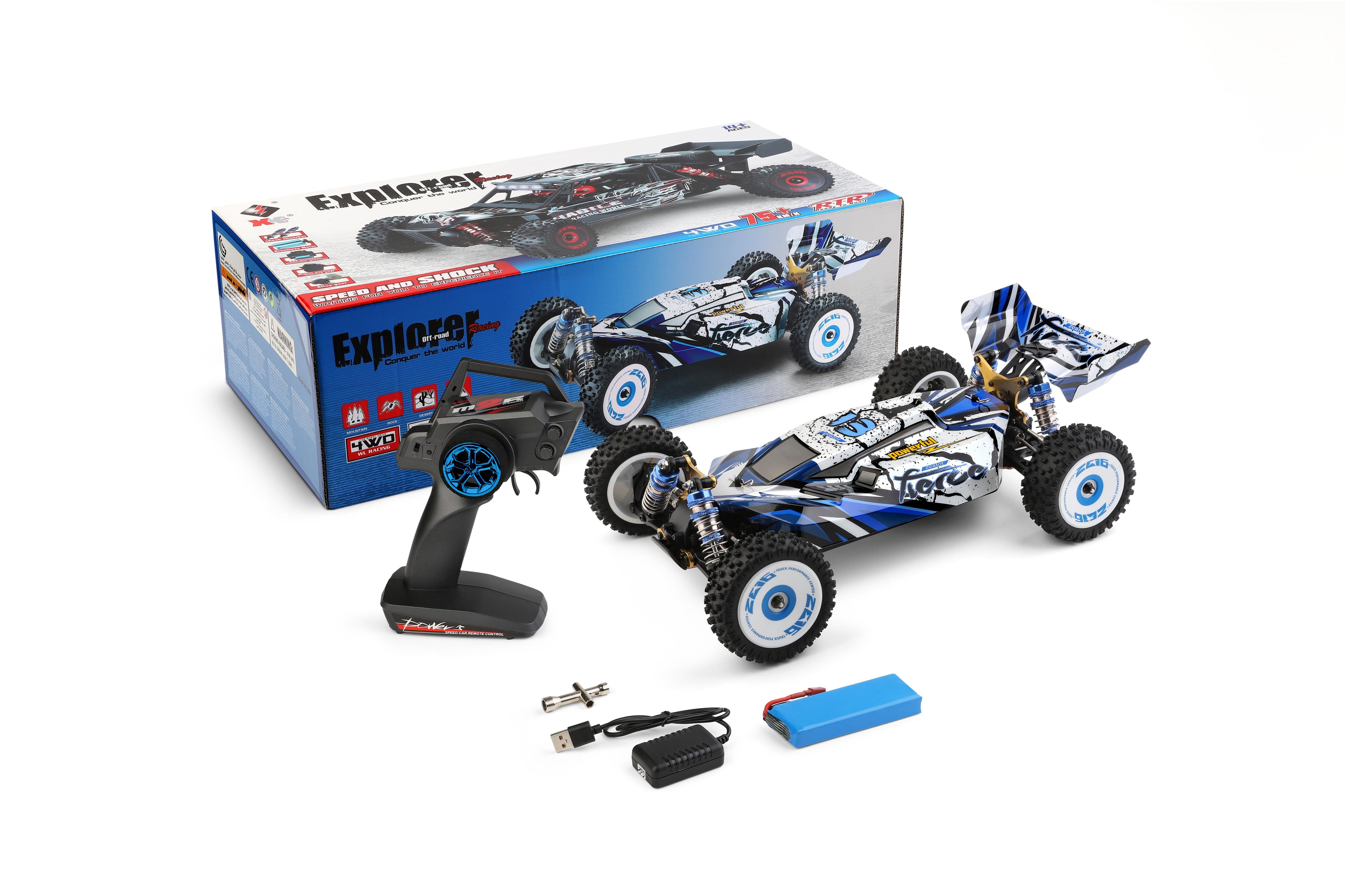 Professional Control Car Racing Model WL124017 with Brushless Motor