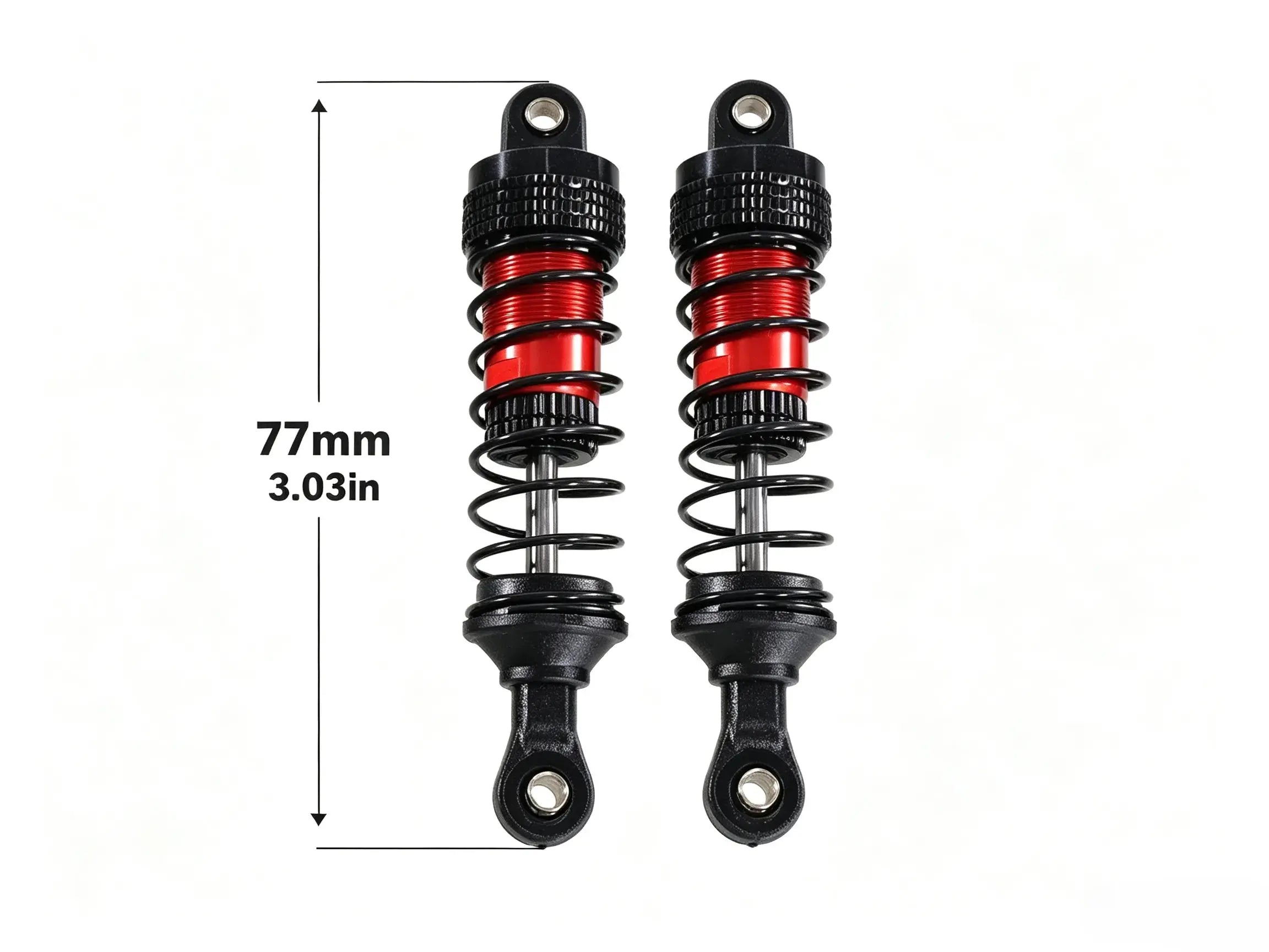 Semi-Metal Hydraulic Shocks Aluminum Damper for 1/12 1/14 1/16 RC Off-Road Car ZD-pro RC