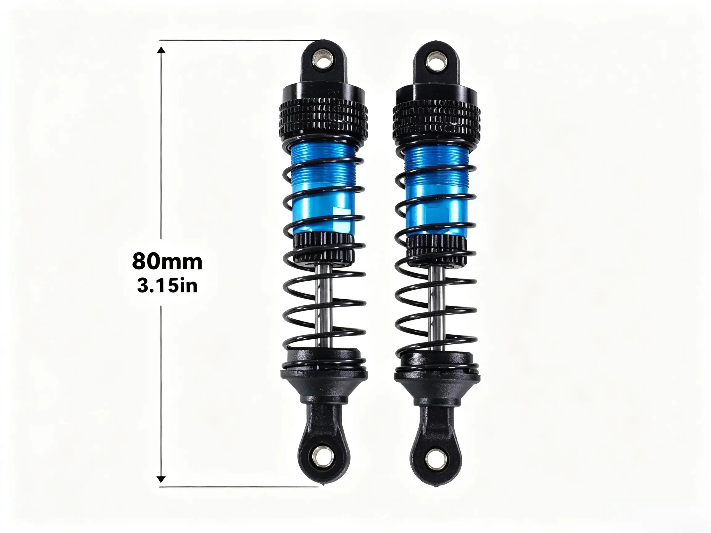 Semi-Metal Hydraulic Shocks Aluminum Damper for 1/12 1/14 1/16 RC Off-Road Car ZD-pro RC