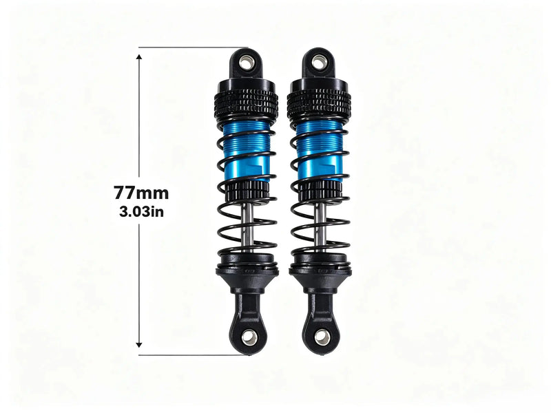 Semi-Metal Hydraulic Shocks Aluminum Damper for 1/12 1/14 1/16 RC Off-Road Car ZD-pro RC