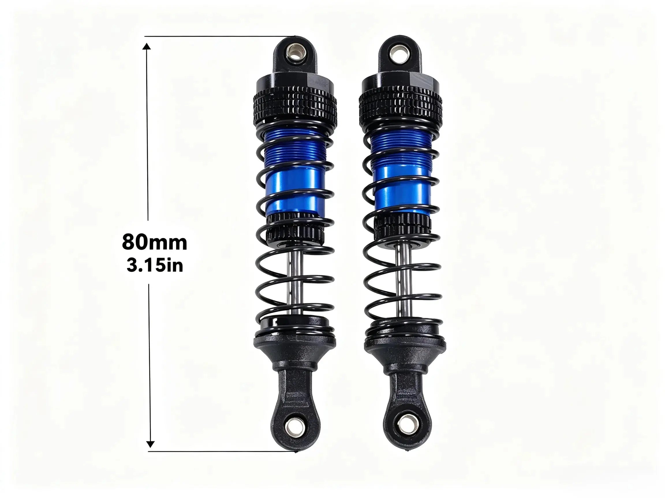 Semi-Metal Hydraulic Shocks Aluminum Damper for 1/12 1/14 1/16 RC Off-Road Car ZD-pro RC