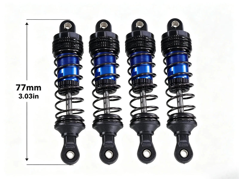 Semi-Metal Hydraulic Shocks Aluminum Damper for 1/12 1/14 1/16 RC Off-Road Car ZD-pro RC