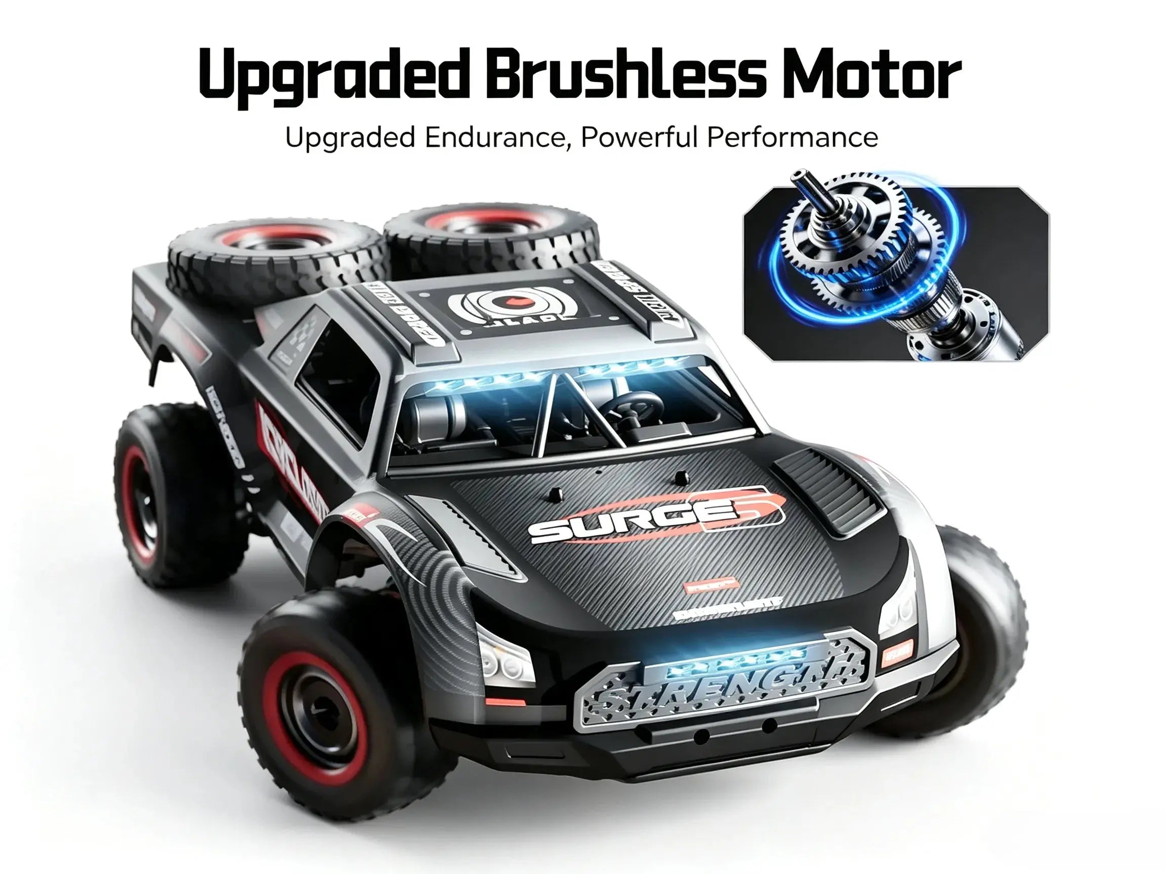 1:16 Short‑Course RC Truck 4WD Brushless & Brushed Off-Road Car ZD-pro RC