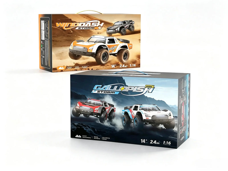 1:16 Short‑Course RC Truck 4WD Brushless & Brushed Off-Road Car ZD-pro RC