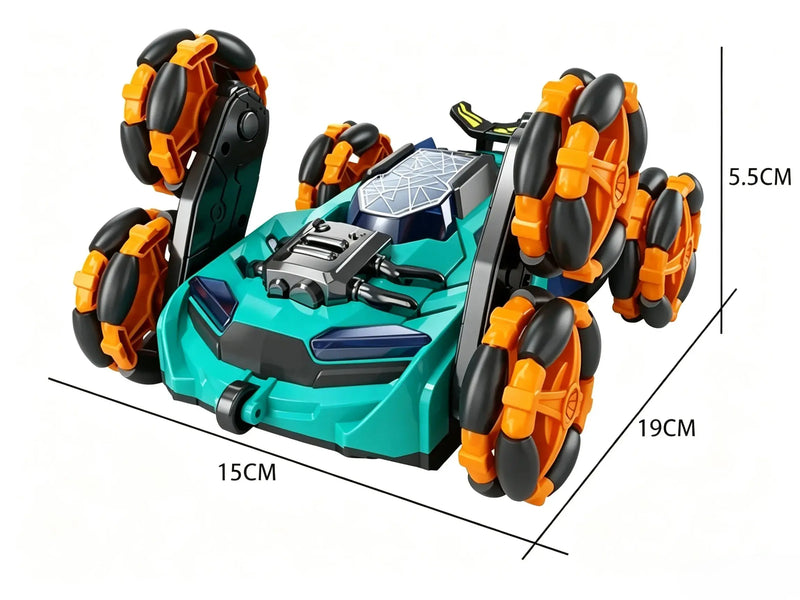 Six‑Wheels Transformable RC Stunt Car With Spray & Realistic Sound ZD-pro RC