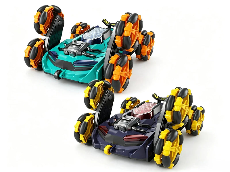 Six‑Wheels Transformable RC Stunt Car With Spray & Realistic Sound ZD-pro RC