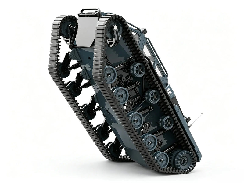 Full‑Proportional Tracked RC Crawler With LED Lights 360° Rotatable ZD-pro RC