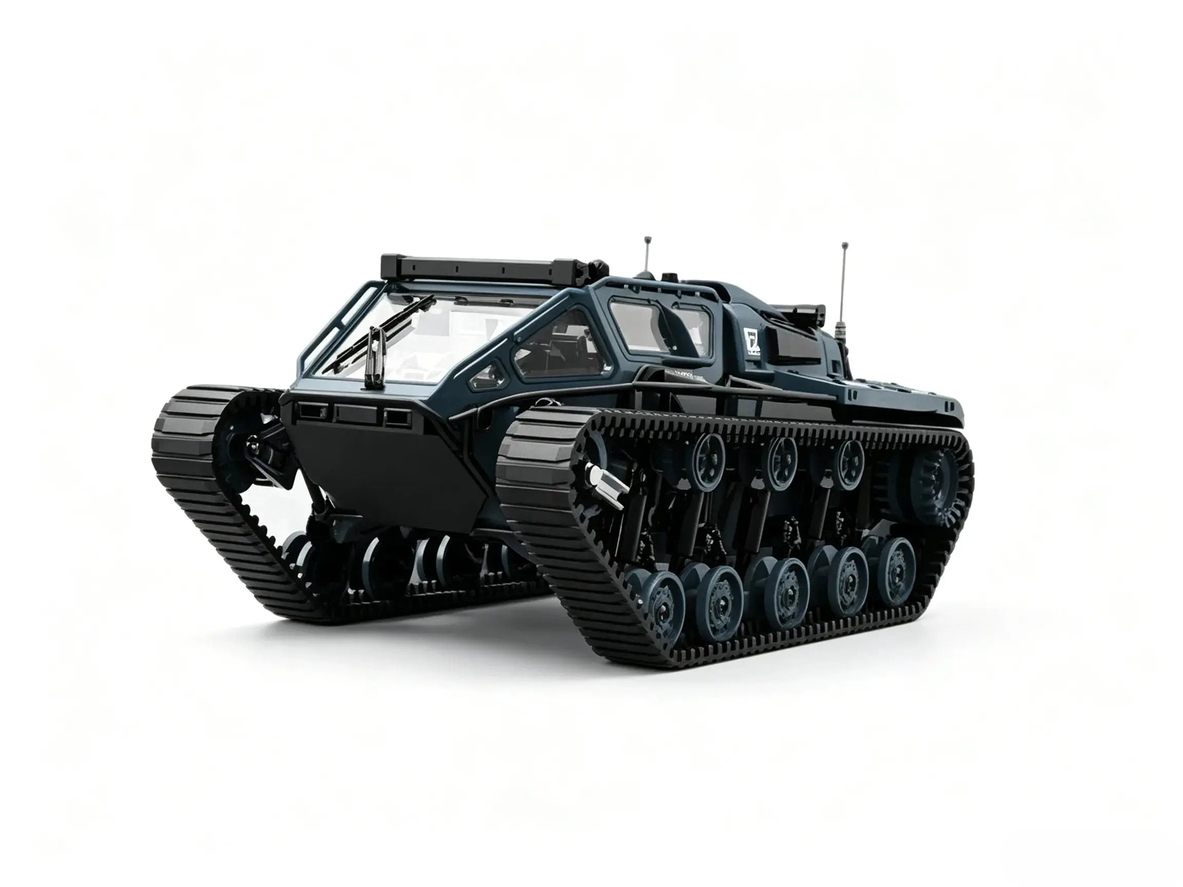 Full‑Proportional Tracked RC Crawler With LED Lights 360° Rotatable ZD-pro RC