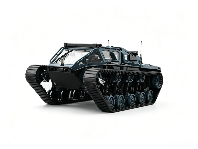 Full‑Proportional Tracked RC Crawler With LED Lights 360° Rotatable ZD-pro RC