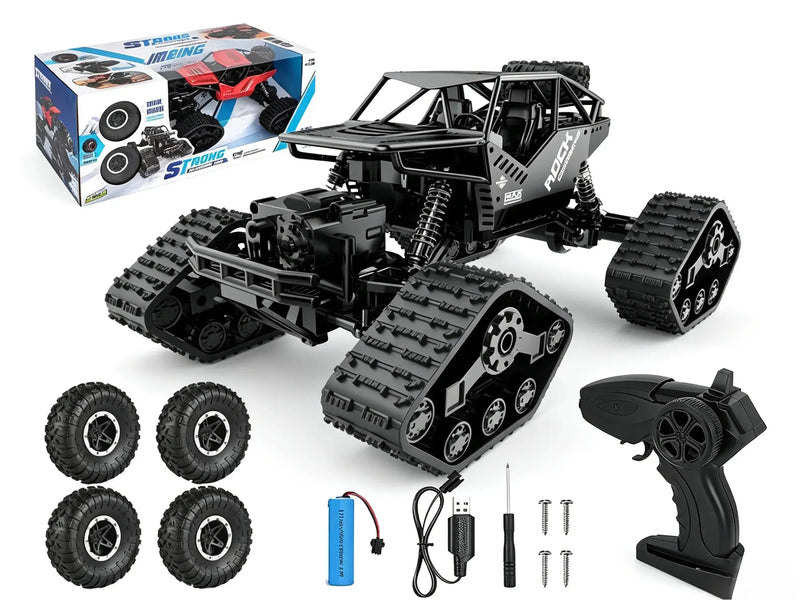 4WD Tracked RC Rock Crawler All‑Terrain Off‑Road Hobby Toy ZD-pro RC