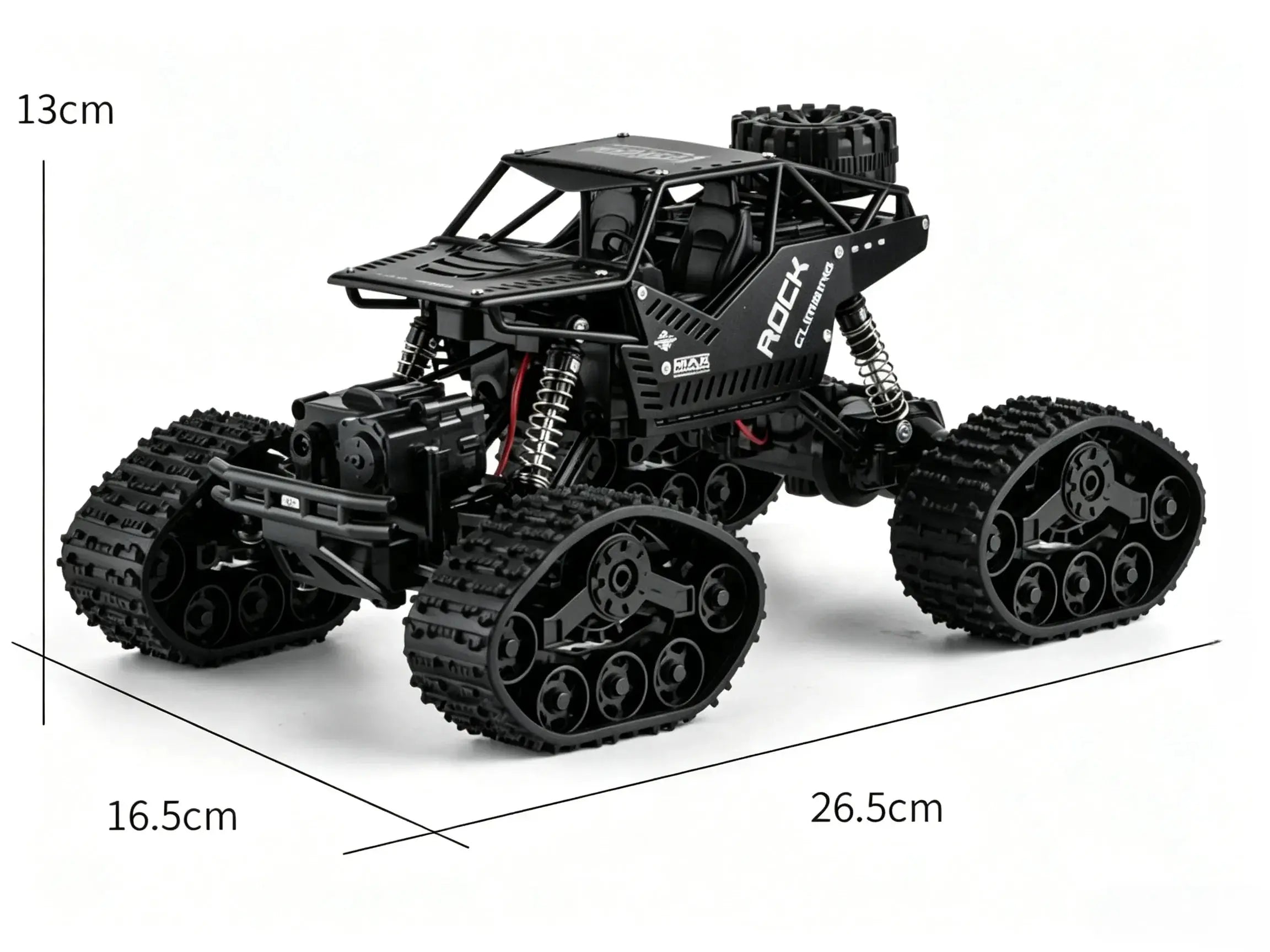 4WD Tracked RC Rock Crawler All‑Terrain Off‑Road Hobby Toy ZD-pro RC