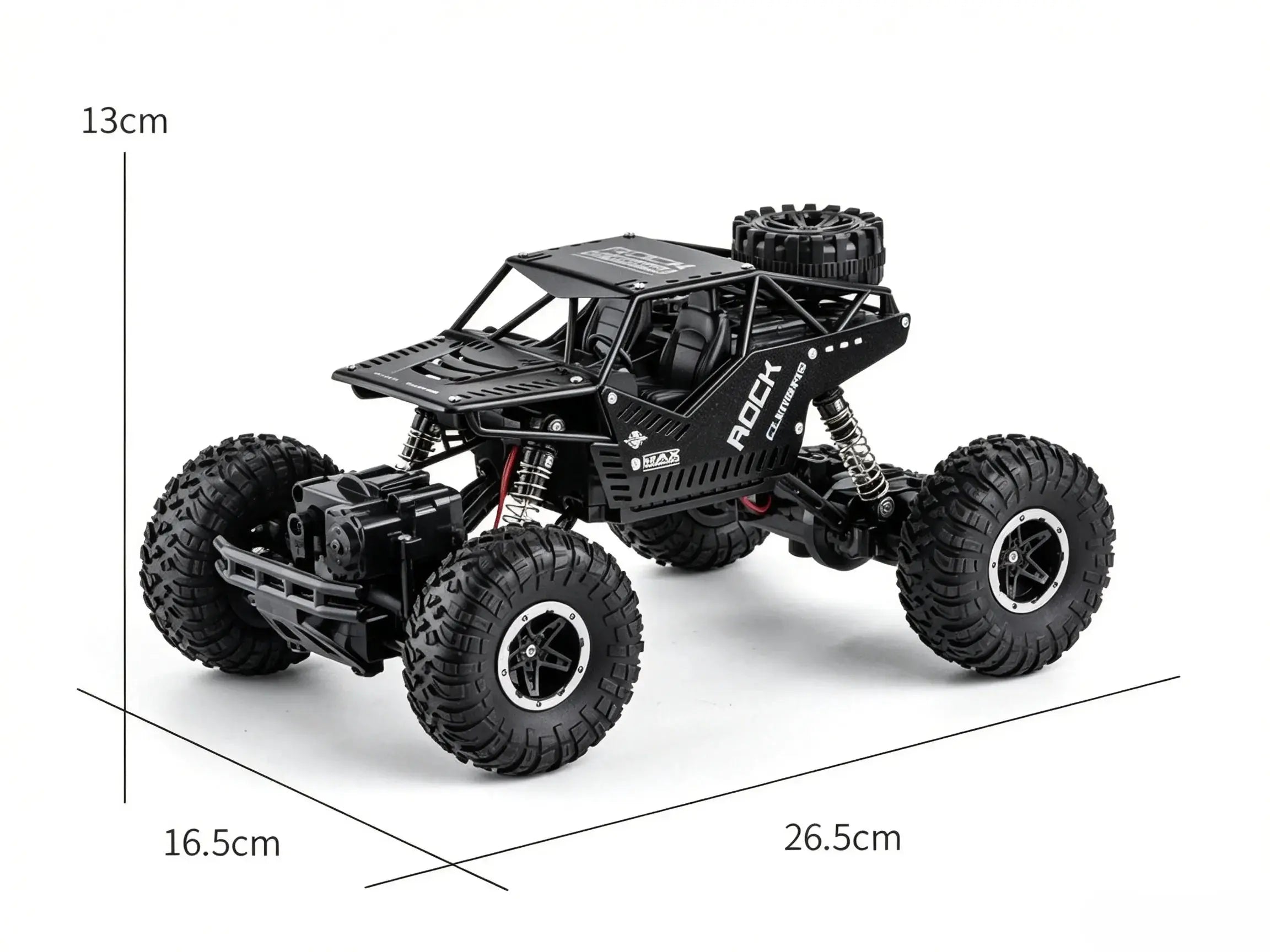 4WD Tracked RC Rock Crawler All‑Terrain Off‑Road Hobby Toy ZD-pro RC