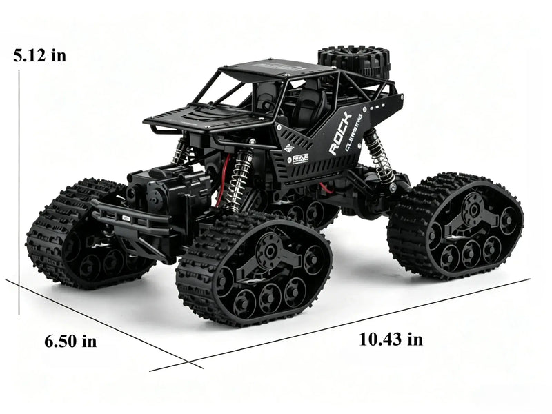 4WD Tracked RC Rock Crawler All‑Terrain Off‑Road Hobby Toy ZD-pro RC