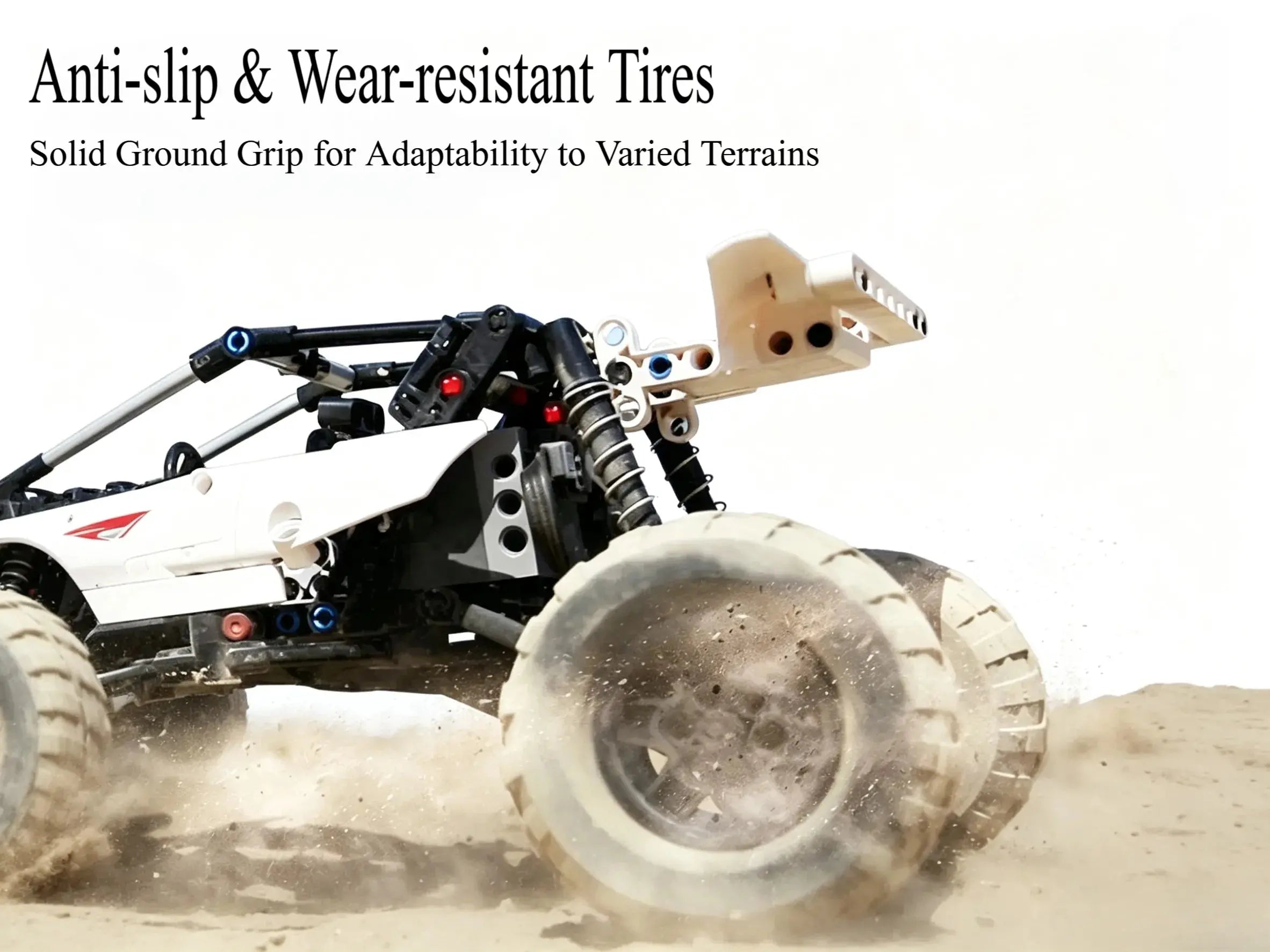Dual Mode control car racing Desert Off-Road Car 394-Piece DIY RC Vehicle ZD-pro RC