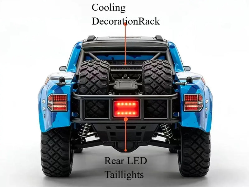 1:16 4WD Brushless Drag Racing RC Trucks ZD-pro RC