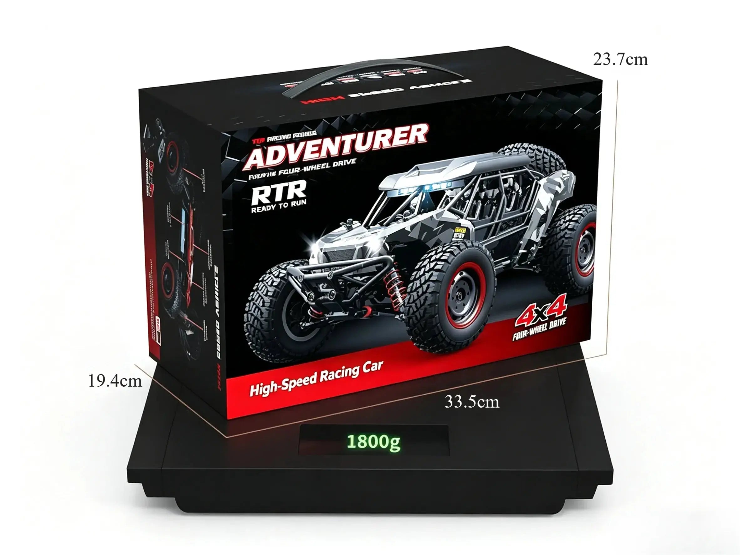 1:16 Scale 4WD All-Terrain RC Monster Truck ZD-pro RC