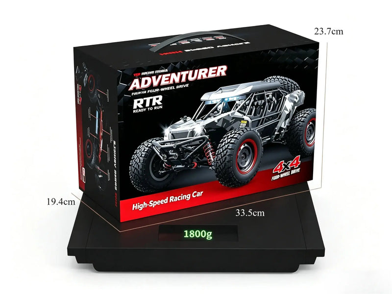 1:16 Scale 4WD All-Terrain RC Monster Truck ZD-pro RC