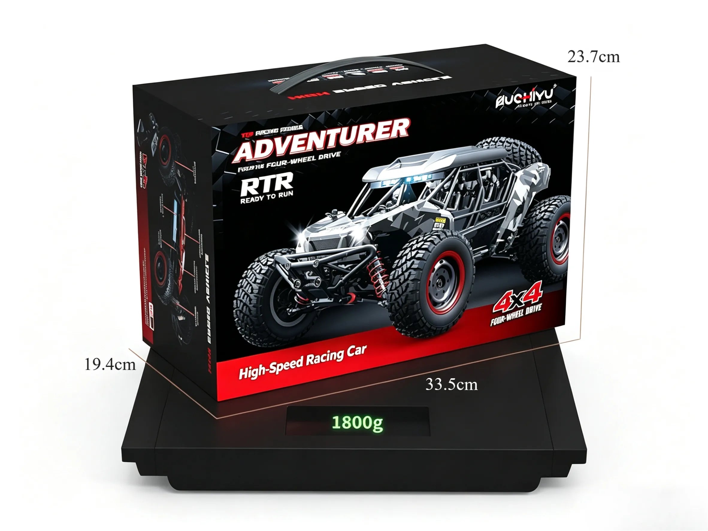 1/16 Scale 4WD High Speed Monster Truck for All Terrains ZD-pro RC