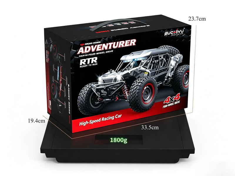 1/16 Scale 4WD High Speed Monster Truck for All Terrains ZD-pro RC