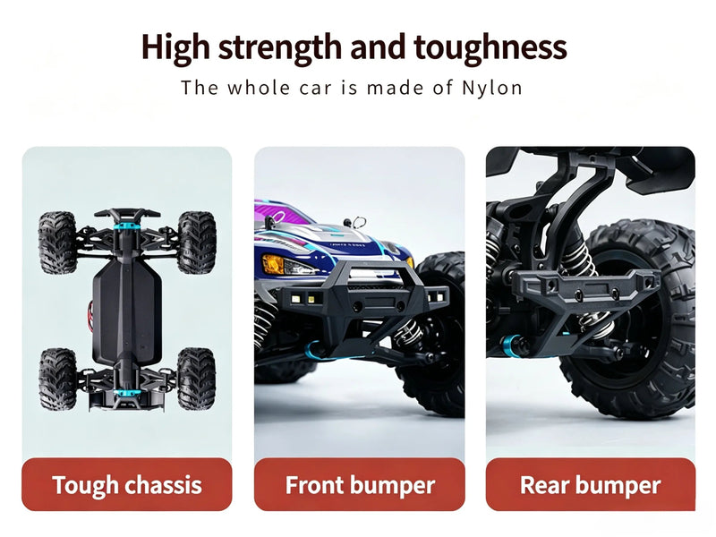 1:16 4WD High Speed Monster Truck Toy for Kids & Adults ZD-pro RC