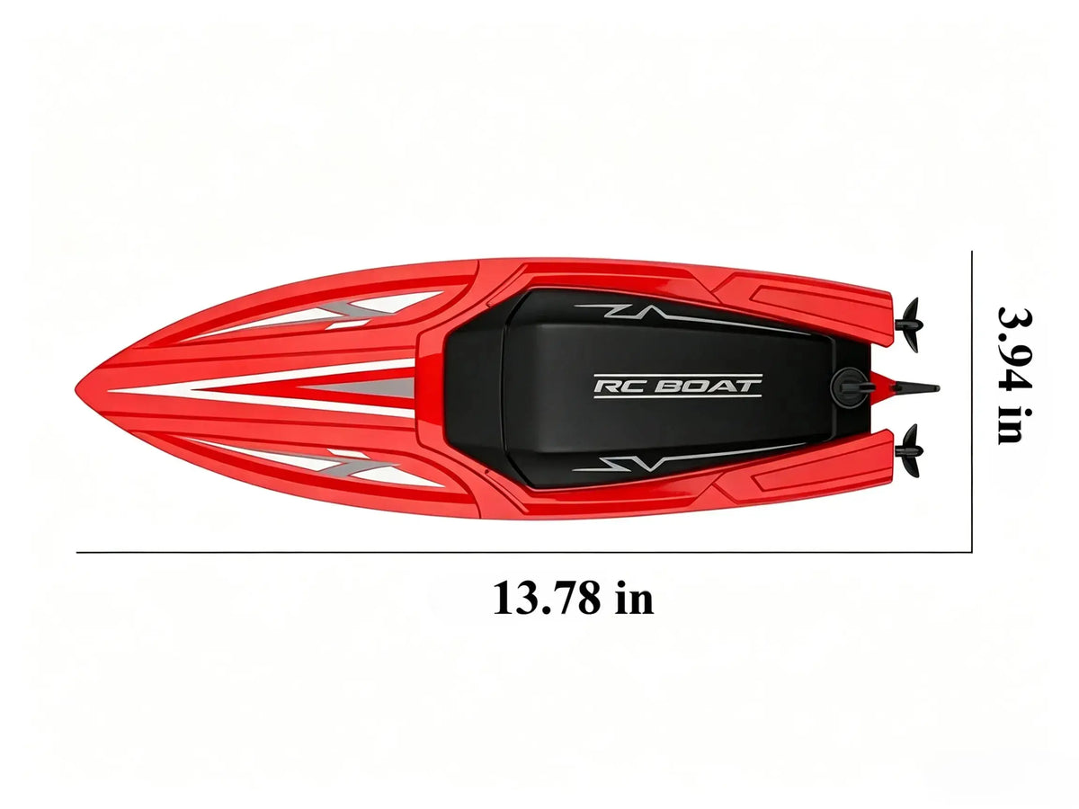 High Speed RC Boats, 80m 2.4G Remote Control Racing Boat ZD-pro RC