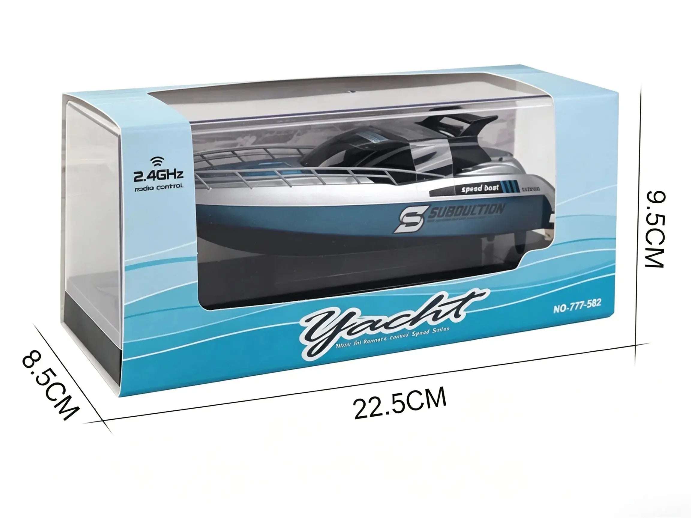 2.4G Waterproof Racing‑Ready RC Boats For Pool Water Games ZD-pro RC