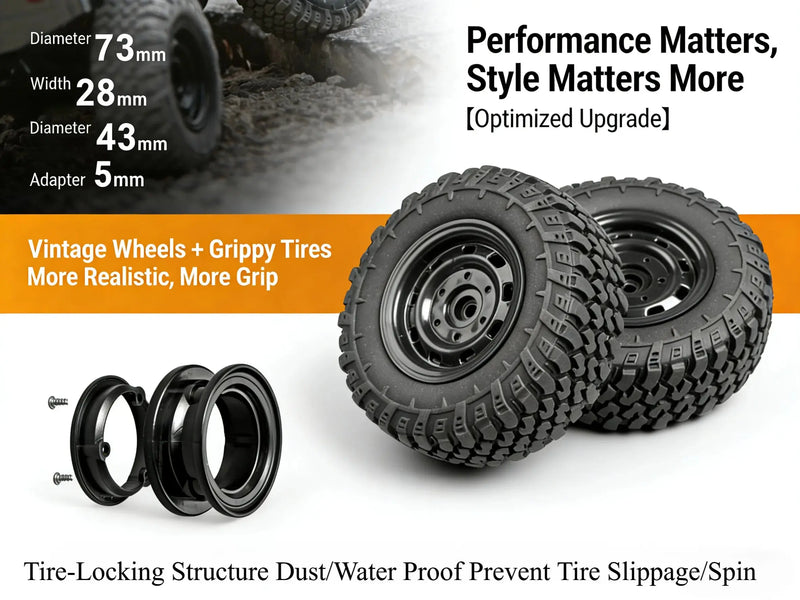 1:12 Land Rover Defender 4WD RC Crawler, Off-Road Remote Control Truck ZD-pro RC