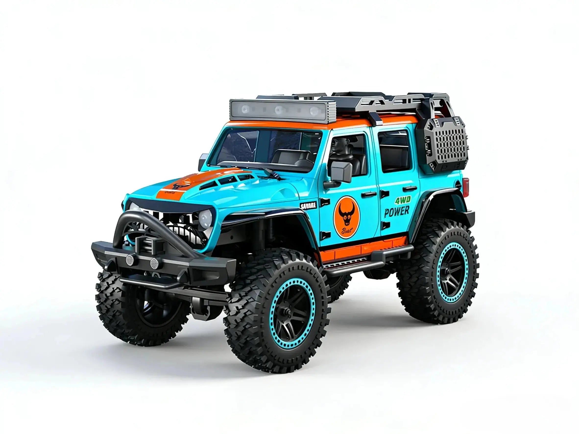 1:20 4WD Wrangler RC Crawler, Off-Road Remote Control Car ZD-pro RC