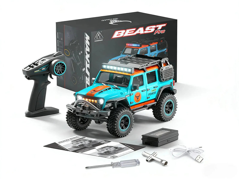 1:20 4WD Wrangler RC Crawler, Off-Road Remote Control Car ZD-pro RC