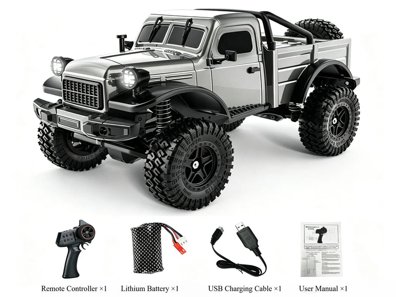 2.4G Waterproof RC Crawler Off-Road Truck with High-Torque Motor ZD-pro RC