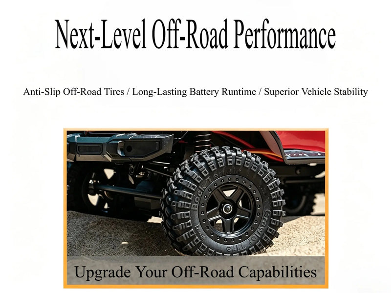 2.4G Waterproof RC Crawler Off-Road Truck with High-Torque Motor ZD-pro RC