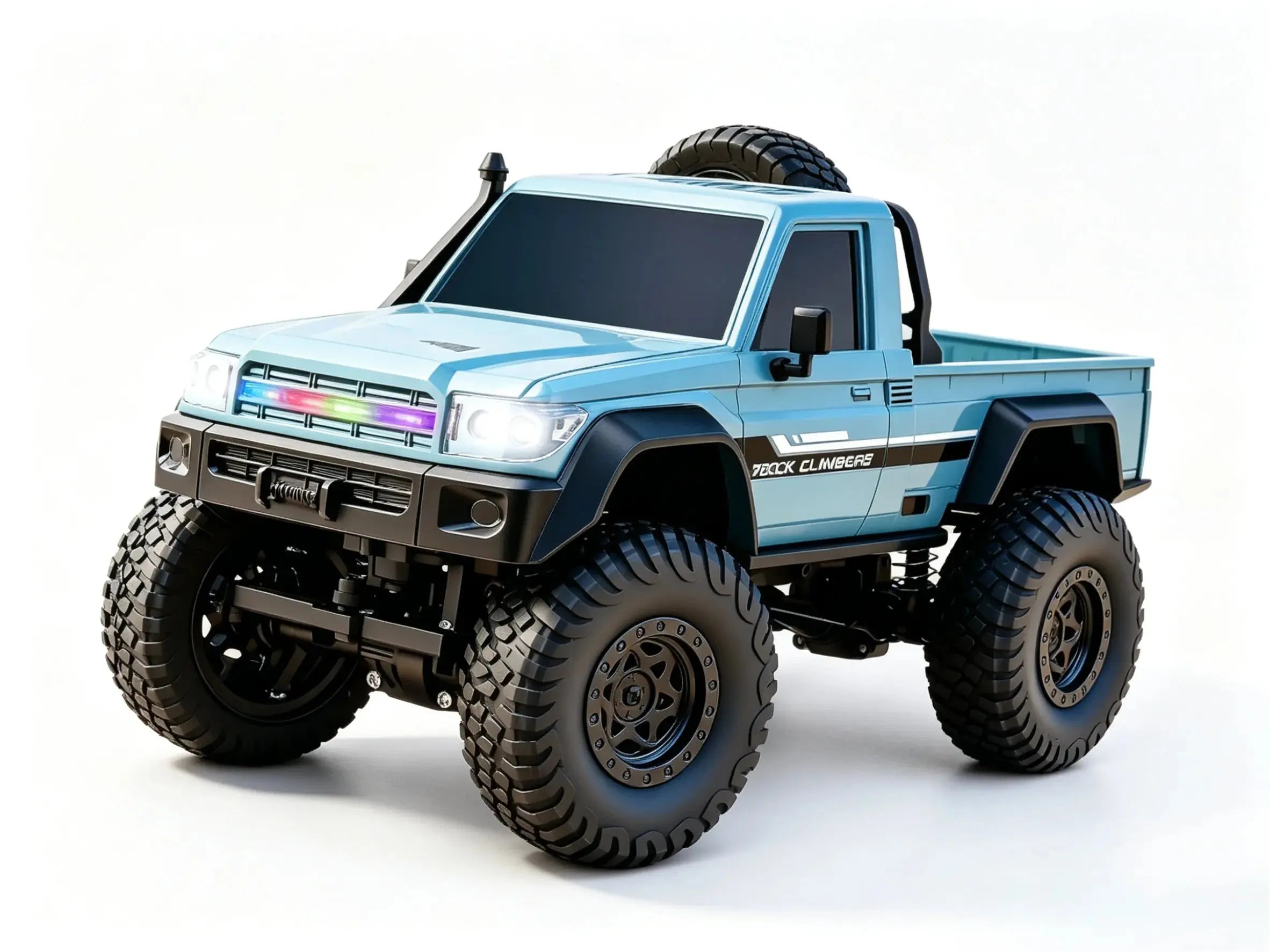 4WD RC Crawler 1:20 Scale Off-Road Truck with LED Lights ZD-pro RC