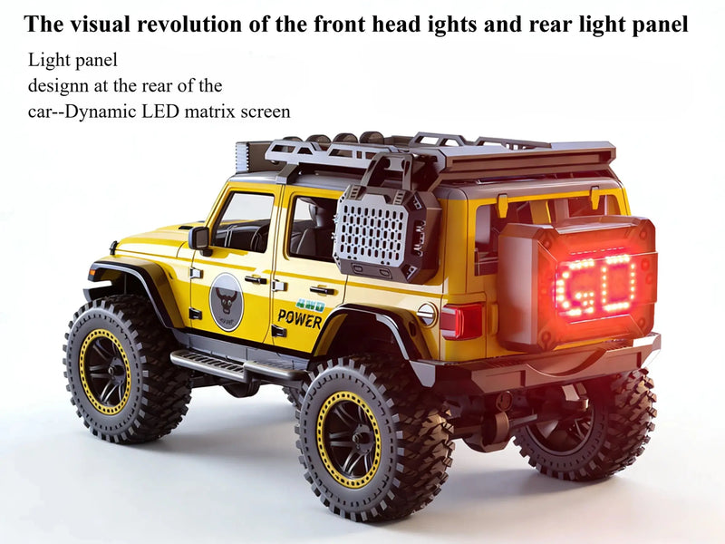 1:20 4WD Wrangler RC Crawler, Off-Road Remote Control Car ZD-pro RC