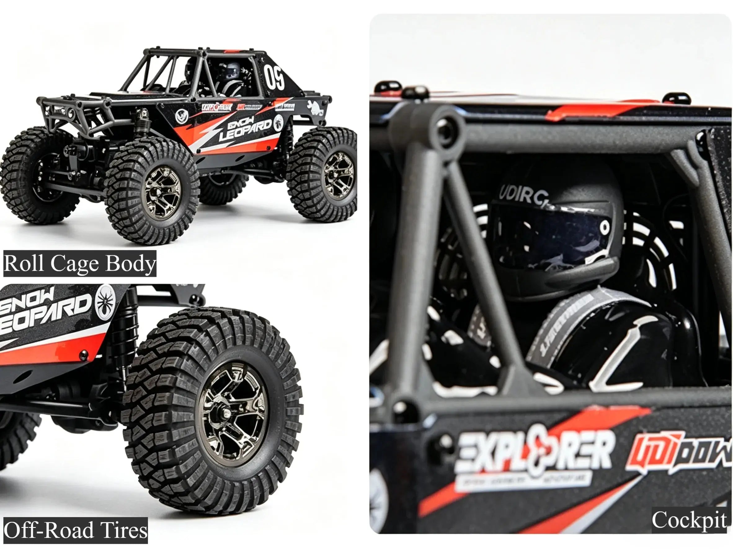 1/24 Brushless 4WS RC Crawler Off-Road Climbing Truck ZD-pro RC
