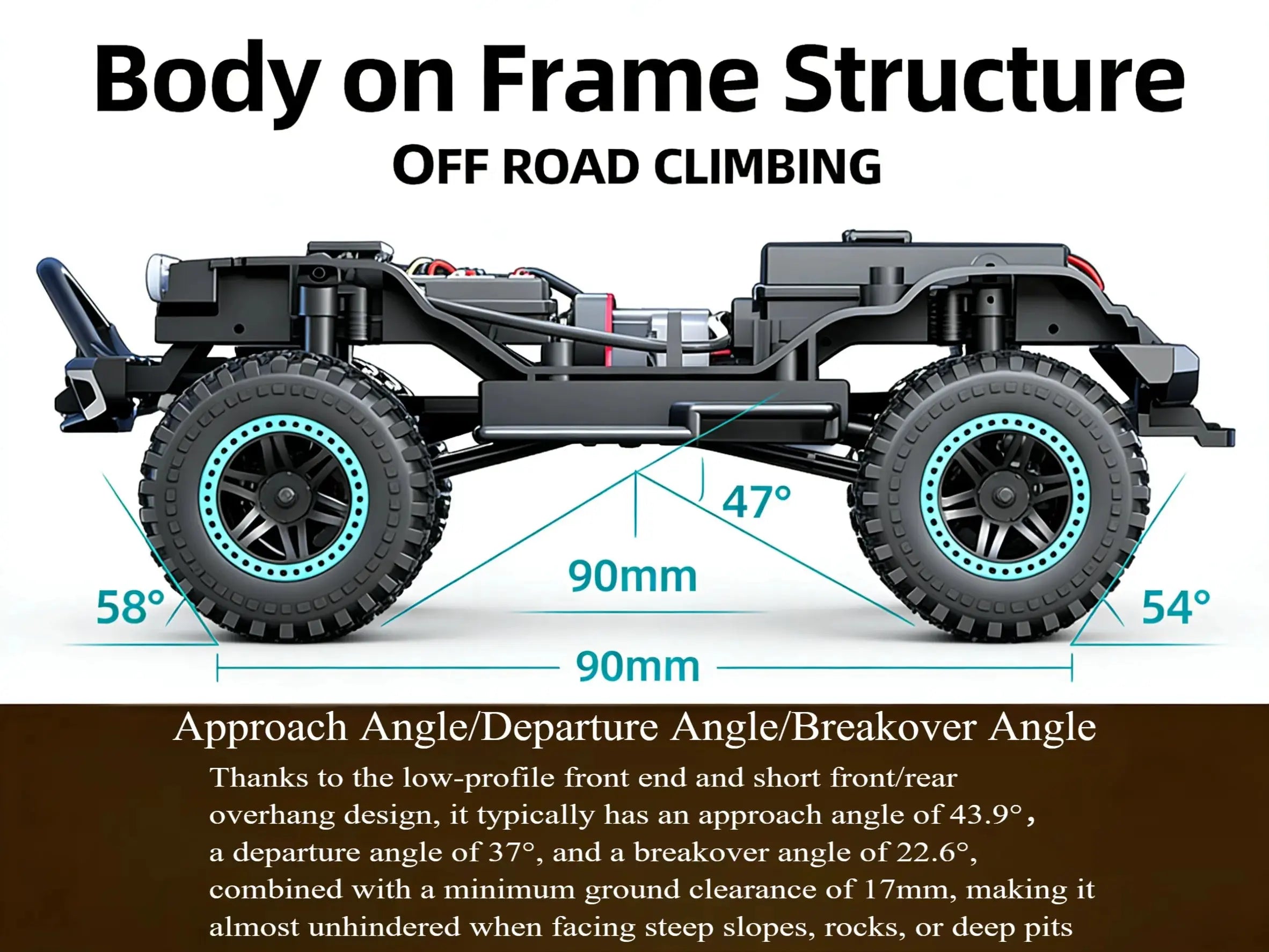 1:20 4WD Wrangler RC Crawler, Off-Road Remote Control Car ZD-pro RC