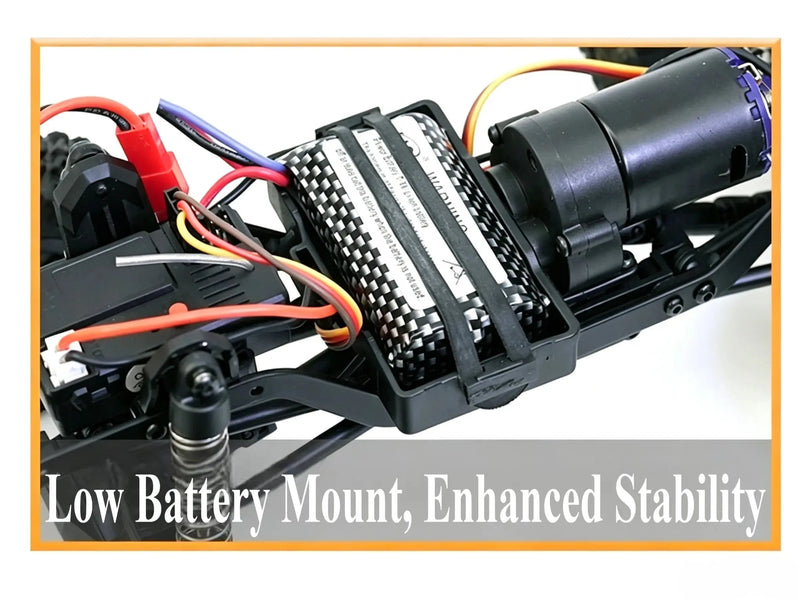 2.4G Waterproof RC Crawler Off-Road Truck with High-Torque Motor ZD-pro RC