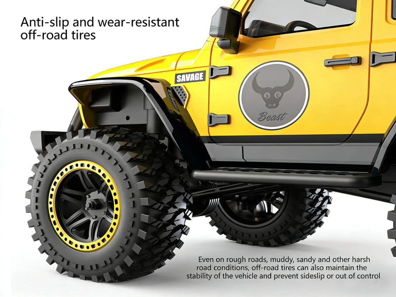 1:20 4WD Wrangler RC Crawler, Off-Road Remote Control Car ZD-pro RC