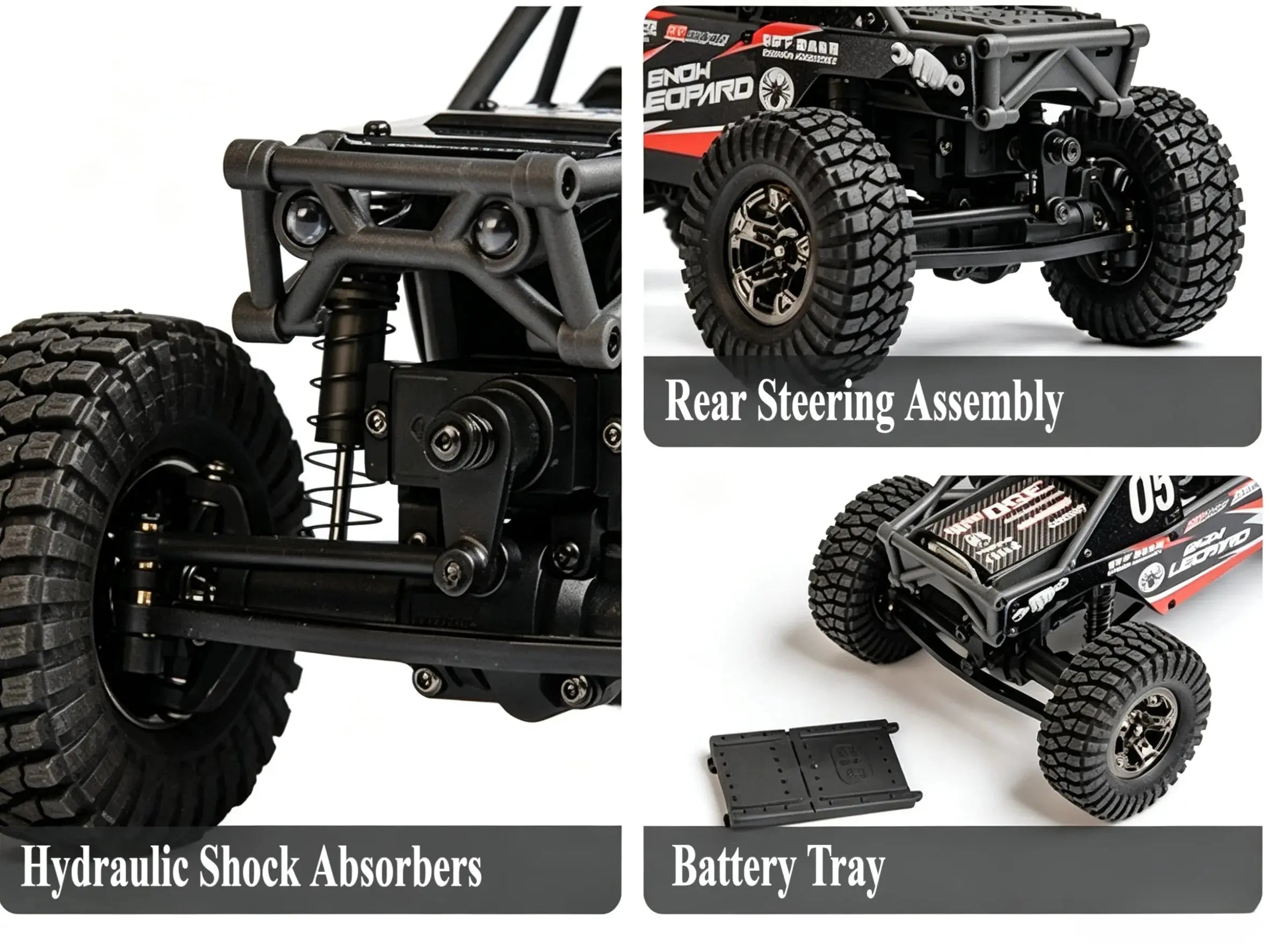 1/24 Brushless 4WS RC Crawler Off-Road Climbing Truck ZD-pro RC