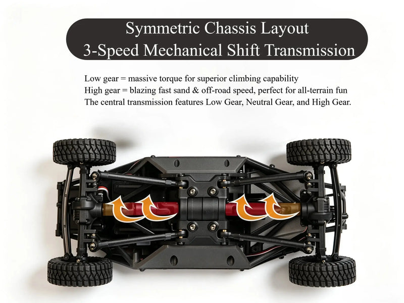 1/24 Brushless 4WS RC Crawler Off-Road Climbing Truck ZD-pro RC