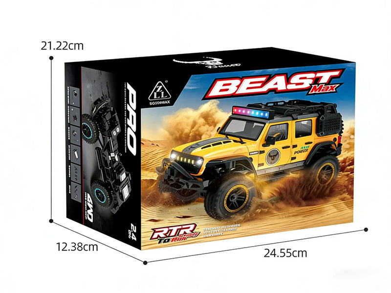 1:20 4WD Wrangler RC Crawler, Off-Road Remote Control Car ZD-pro RC
