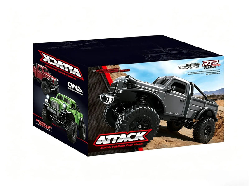 2.4G Waterproof RC Crawler Off-Road Truck with High-Torque Motor ZD-pro RC