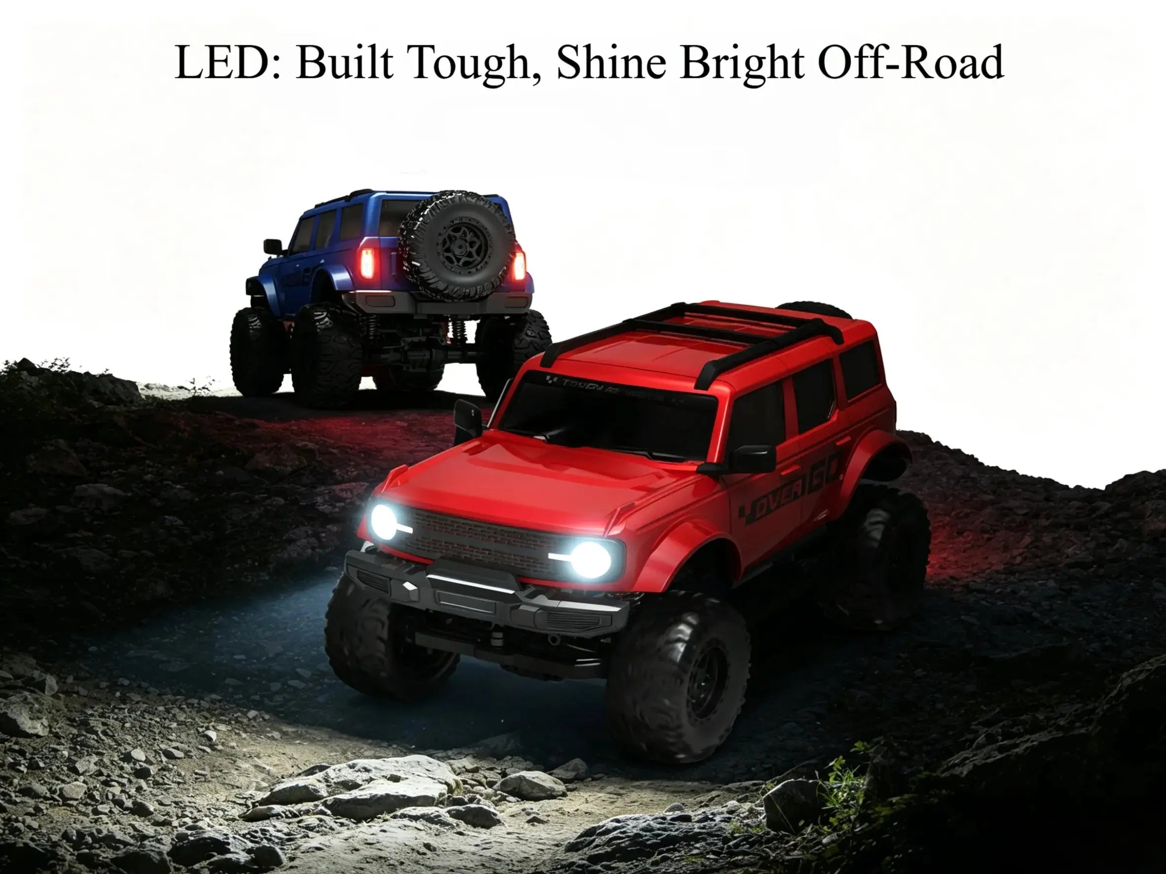 4WD RC Crawler 1:20 Scale Off-Road Truck with LED Lights ZD-pro RC