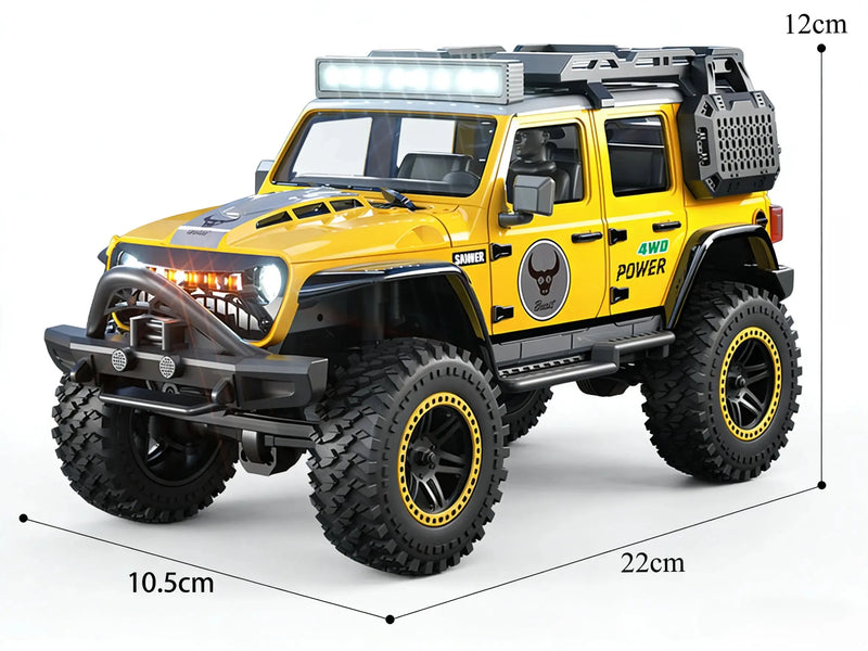 1:20 4WD Wrangler RC Crawler, Off-Road Remote Control Car ZD-pro RC