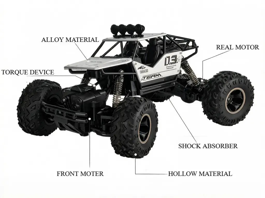 1:16 Alloy RC Crawler 4WD Off-Road Rock Climbing Truck ZD-pro RC