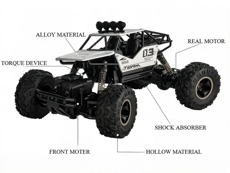1:16 Alloy RC Crawler 4WD Off-Road Rock Climbing Truck ZD-pro RC