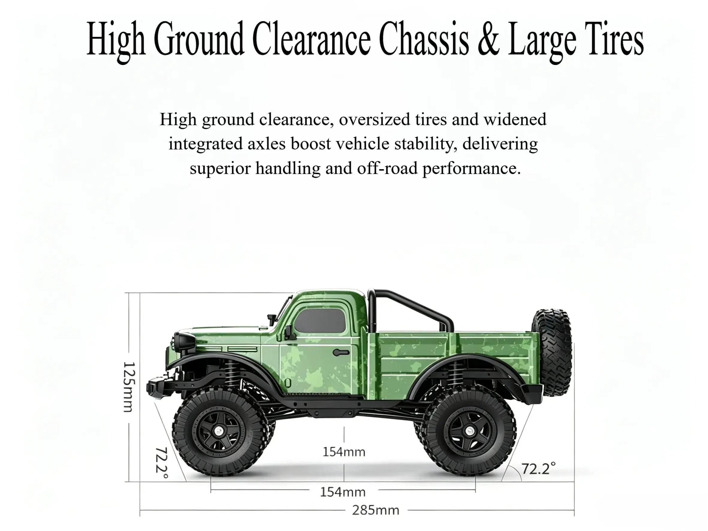 2.4G Waterproof RC Crawler Off-Road Truck with High-Torque Motor ZD-pro RC