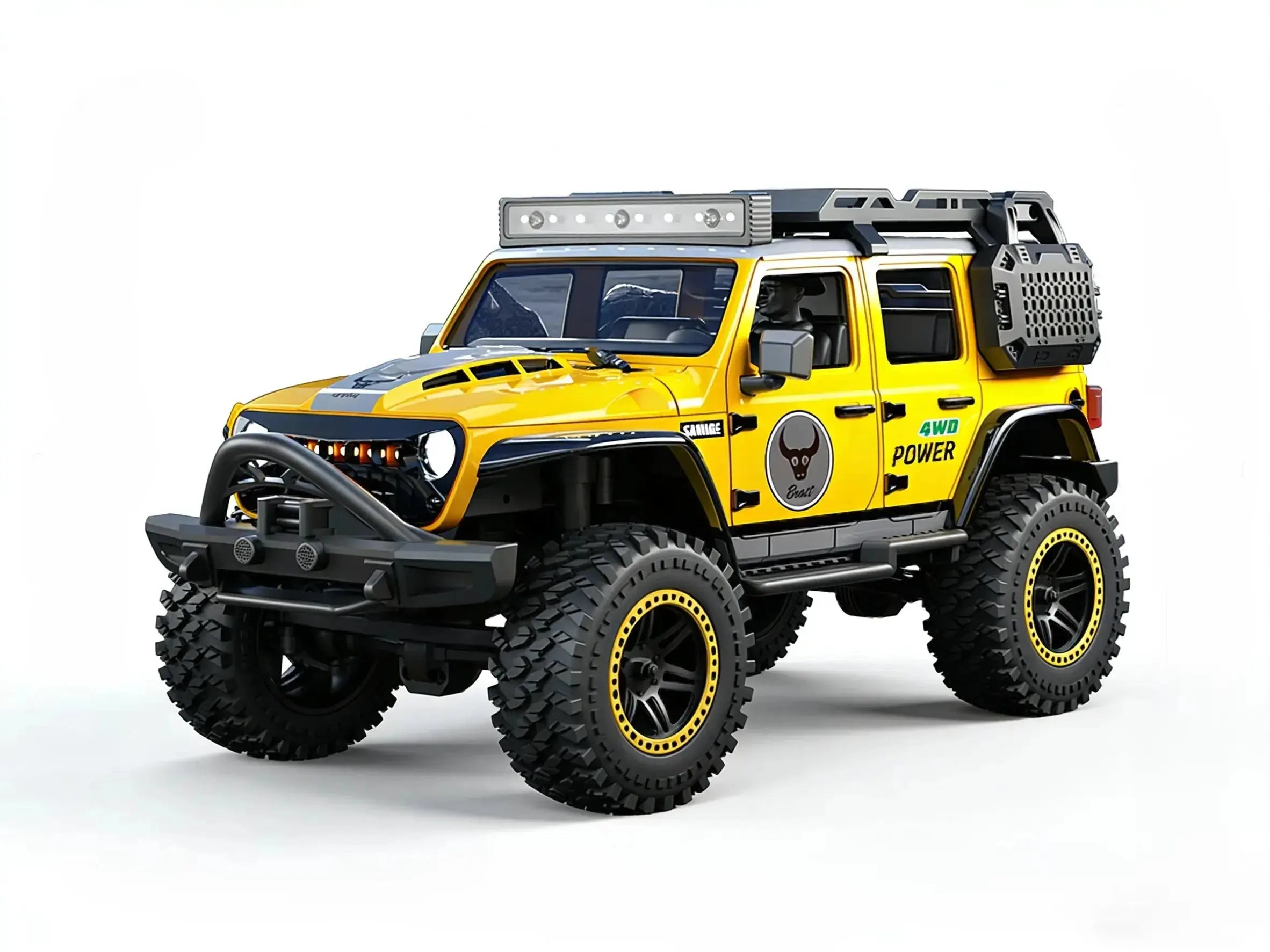 1:20 4WD Wrangler RC Crawler, Off-Road Remote Control Car ZD-pro RC