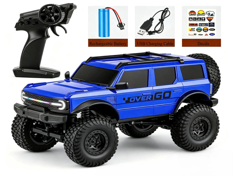4WD RC Crawler 1:20 Scale Off-Road Truck with LED Lights ZD-pro RC