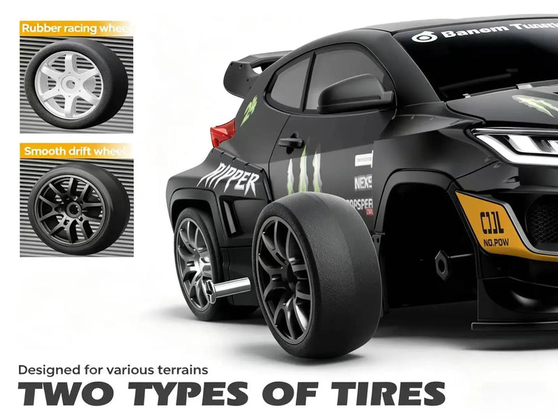 1:24 4WD RC Drift Cars with Gyro ZD-pro RC